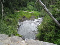 View from atop Narada Falls